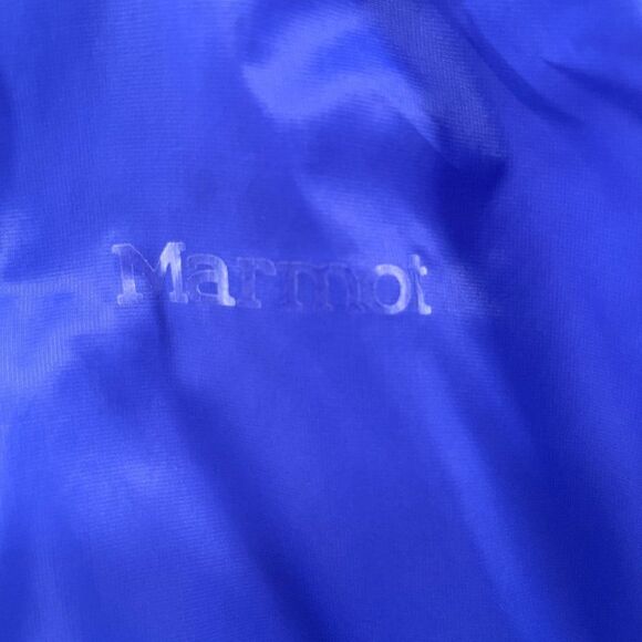 Marmot Womens Jacket Nylon Fleece Lined Windbreaker Royal Blue Size Small - Picture 4 of 15
